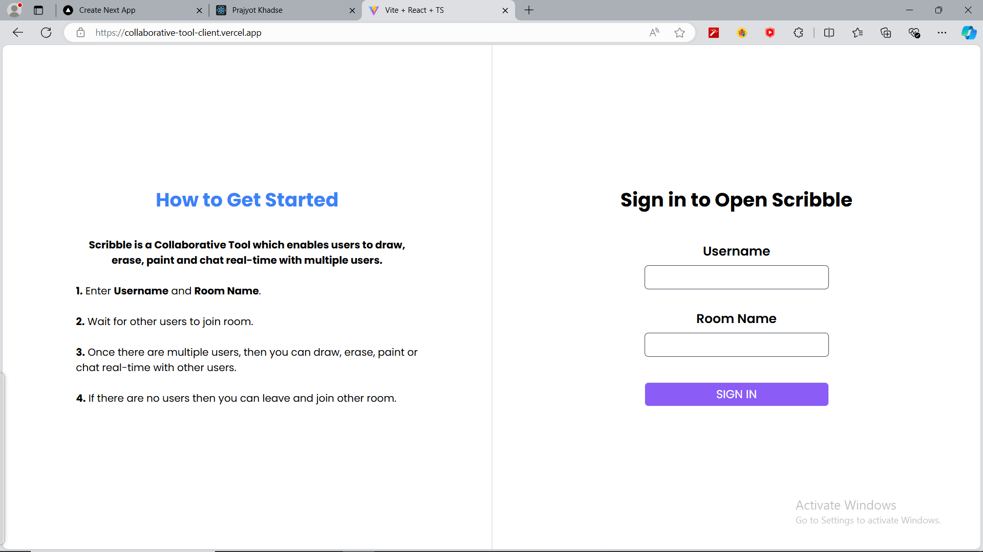Collaborative Tool